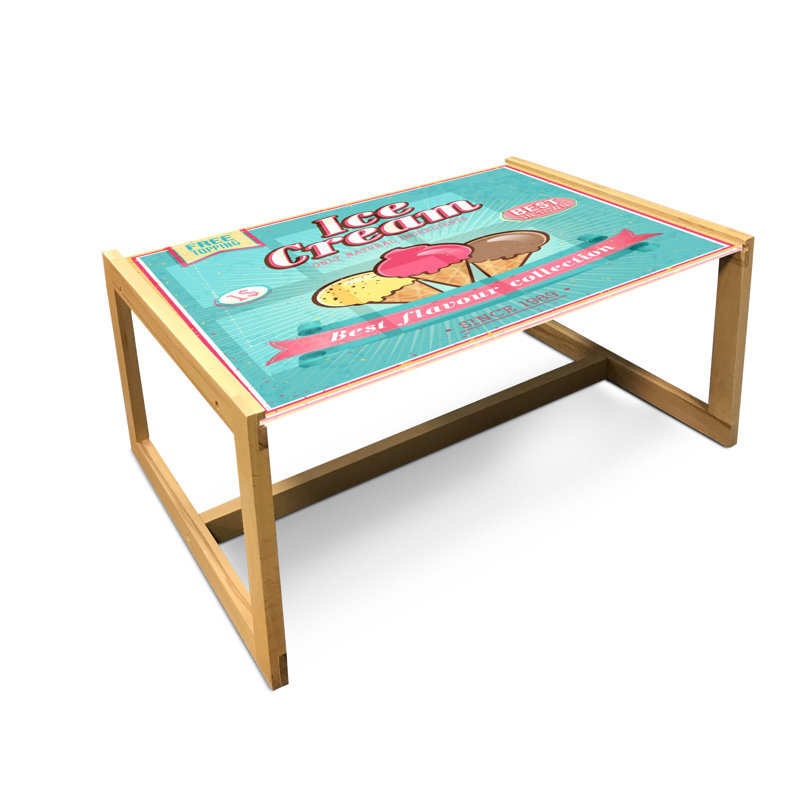 Jaimelyn Sled Coffee Table, 90cm H x 62cm W x 40cm D