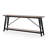 70.9” Light Gray & Black Industrial Sofa Table - Extra Long Entryway Console-718802452-718802457