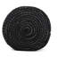 Pouf d'intérieur noir avec caractéristique de l'eau de rivière-1112806093