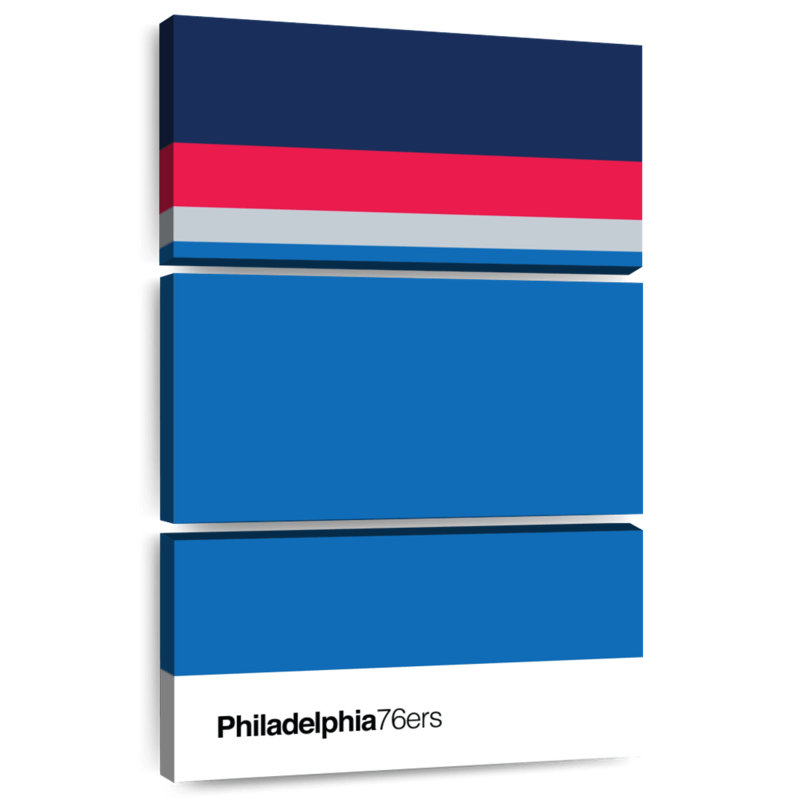 Sirecs Philadelphia 76Ers, H 50 po x l 32 po