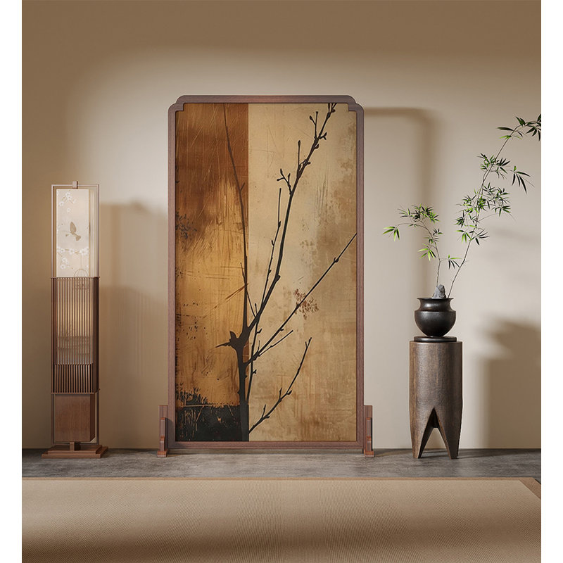 Paravent autoportant Zen, 70.87" H x 39.37" W x 11.81" D