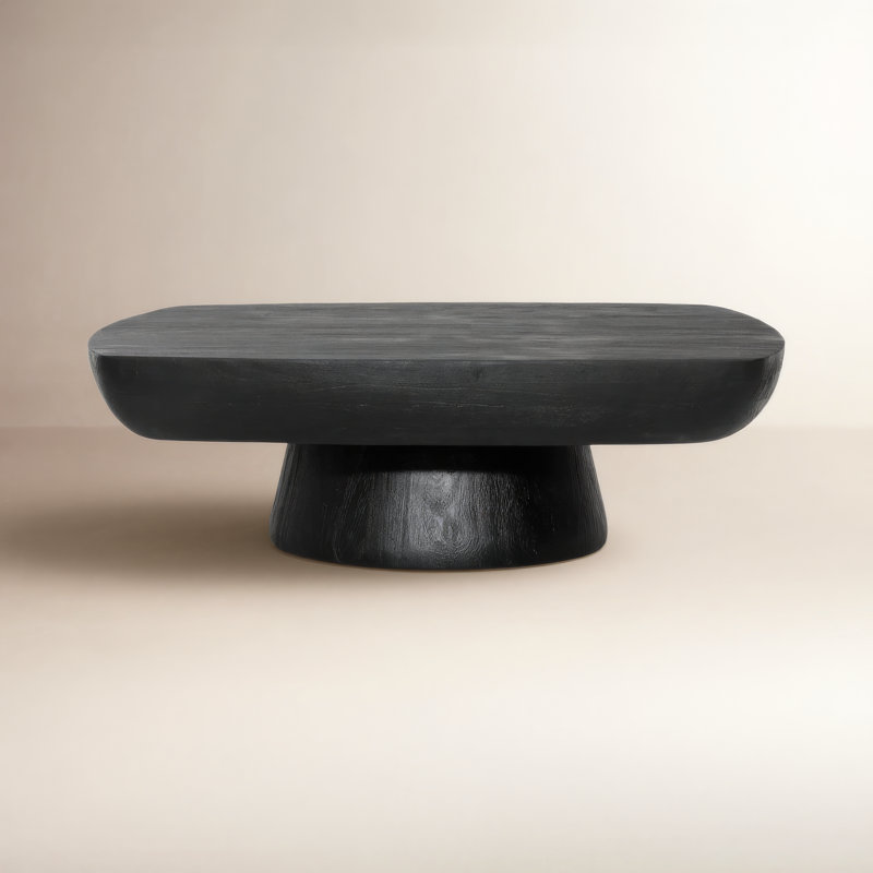Darin Single Coffee Table, Black