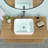 19"X15" White Ceramic Rectangular Vessel Bathroom Sink-99078103