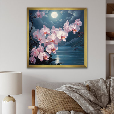 Orchidées au clair de lune