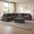 Dark Gray Polyester Blend