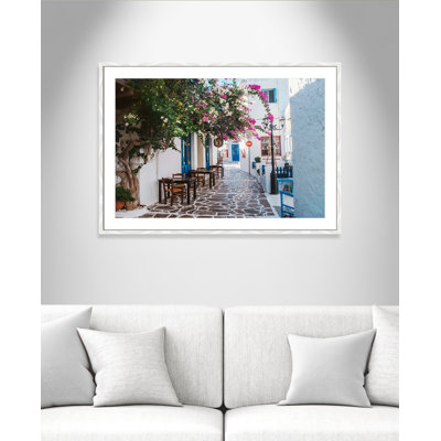 Plaka, Milos, Grèce par Johnny Chen - reproduction de photo encadrée