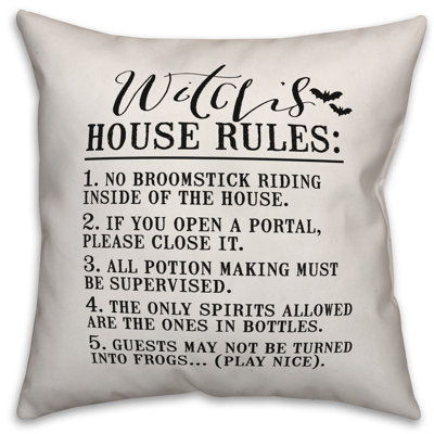  Coussin Witch House Rules