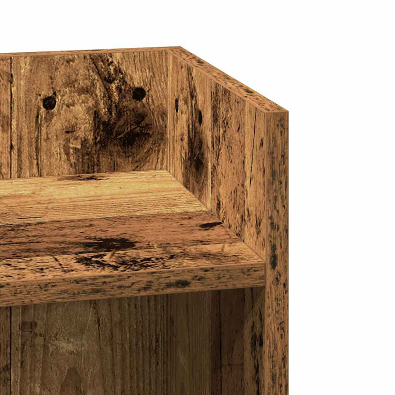 7-9 End Table, Reclaimed Wood