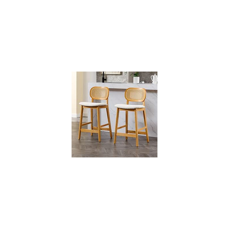 Aliysha Upholstered Counter Stool