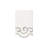  100% Turkish Cotton SIMPLICITY Scallop 3PC Embellished Towel Set-534353612-534353619