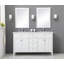 Ensemble de meuble-lavabo double 60 po Ain-635334075-635334072