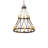 15 - Light Steel Dimmable Tiered Chandelier