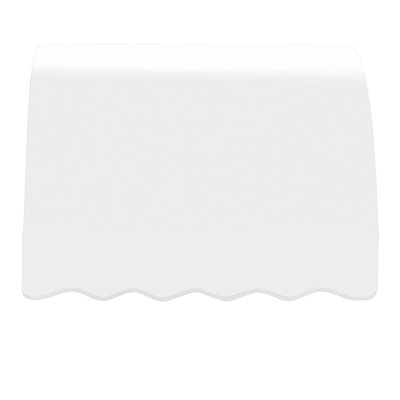 Auvent fixe en tissu acrylique Awann Savannah
