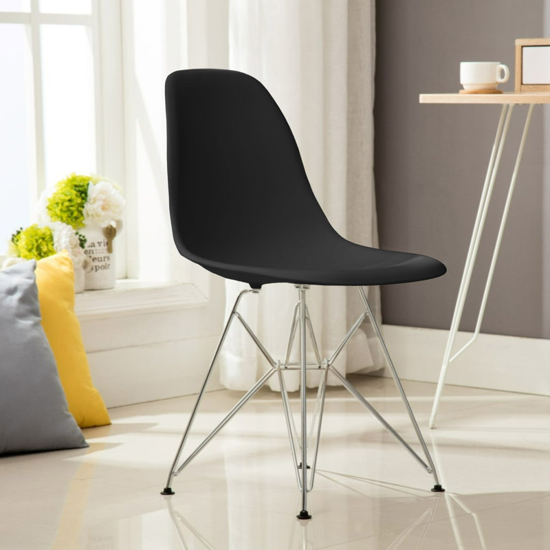 Chaise d'appoint Jamarion, Noir