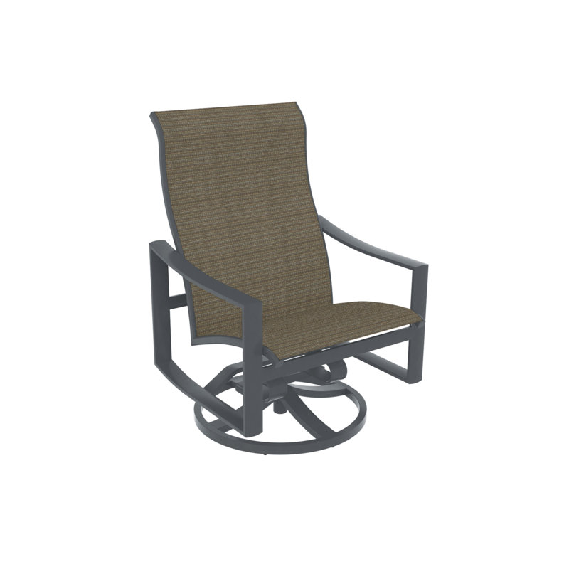 Kenzo Outdoor Dining Armchair, Graphite, Cape Cove