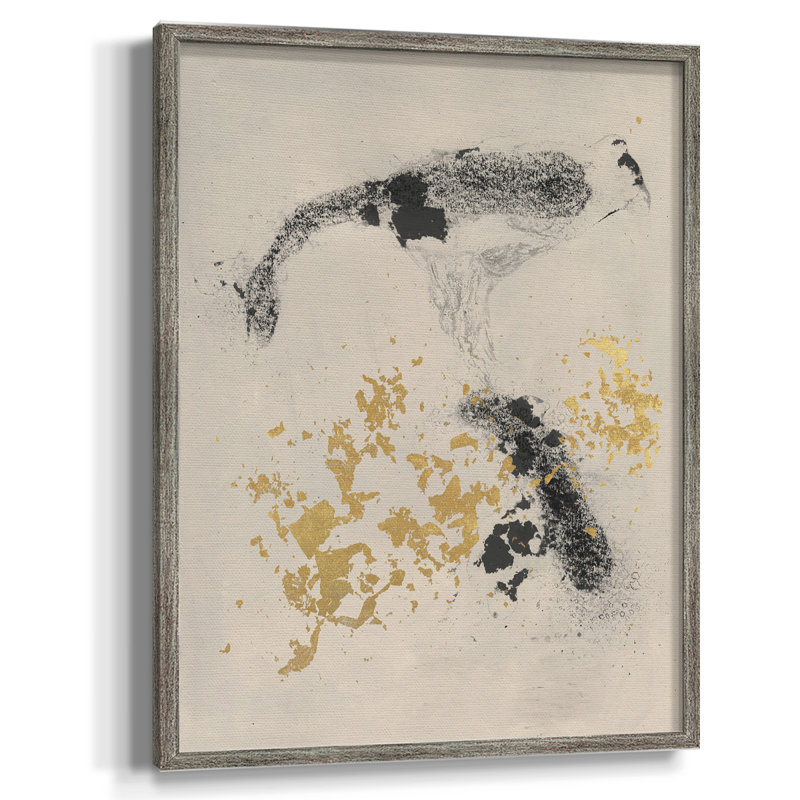 «Charcoal Remnants I», reproduction encadrée - bois massif, H 11 po x l 9 po
