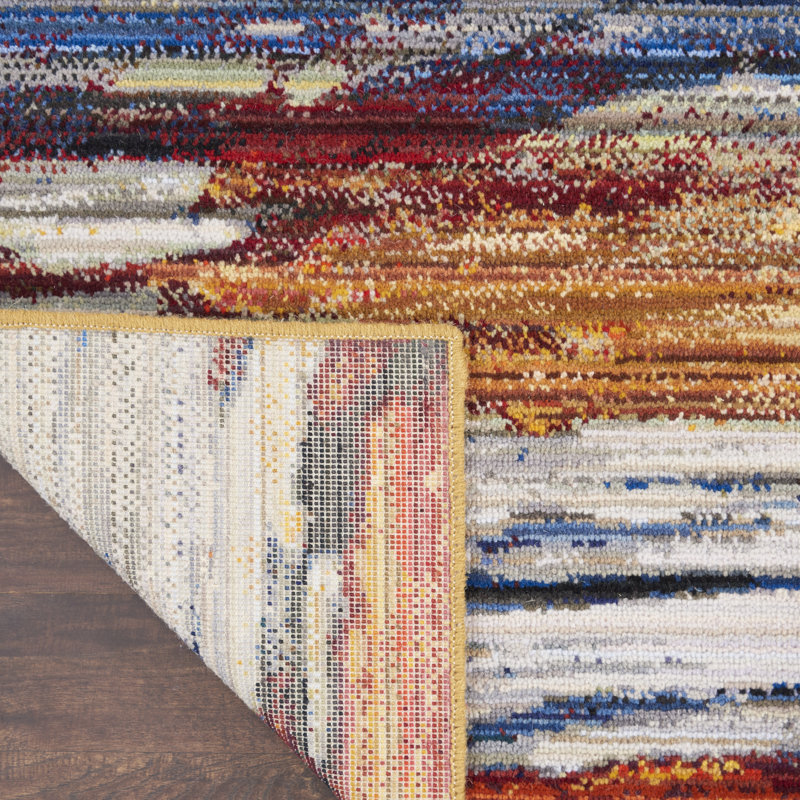 Ostby Abstract Indoor Rug, Rectangle 7'9" x 9'9"