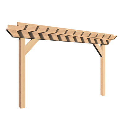 Solid Wood Pergola