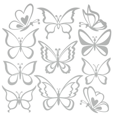 Insects Non-Wall Damaging Wall Decal