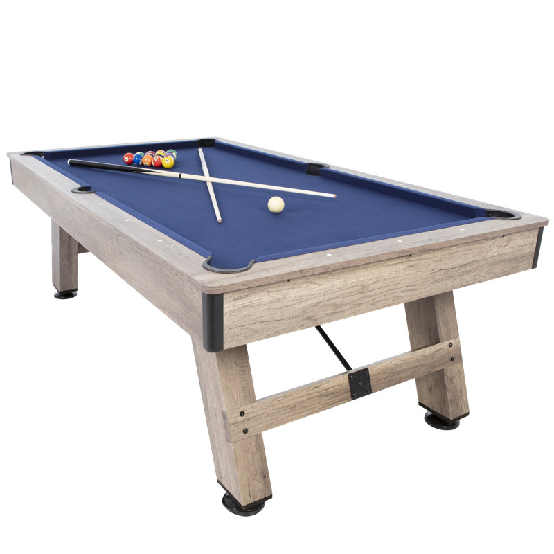 American Legend 90" Brookdale Rustic Wood Billiard Table