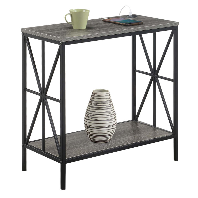 Jaiseon Frame End Table with Storage