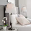 Ensemble de lampes de table et de plancher Sabira Black