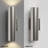 12''H Nickel Aluminum Dimmable LED Wall Sconces-1113858741-1113858744