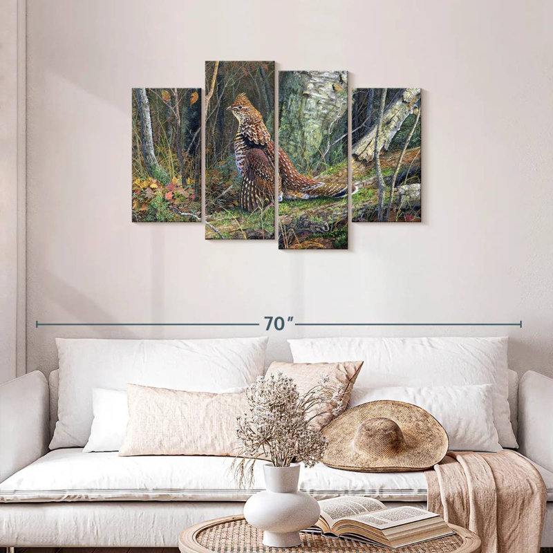 Drummer Boy - Tétras, 27" H x 43" W