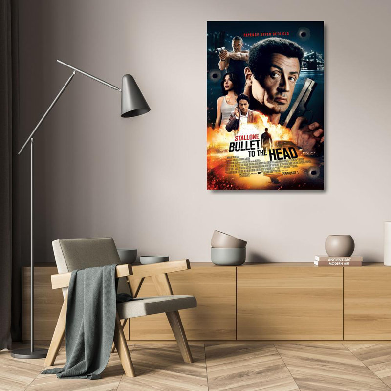 Bullet to the Head, 24" H x 17" W