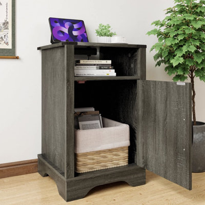 Nightstand with Charging Station