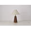 Lampe de table de style moderne Mid-Century 18,11 pouces avec base en similicuir orange -865515933-865515934