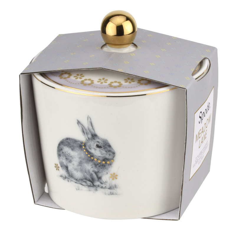 Sucrier avec couvercle Spode Meadow Lane