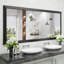 Miroir de salle de bain en verre trempé épais de haute qualité-282919246-282815471