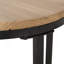 Ensemble de tables basses polyvalentes de style industriel pour espaces compacts-1087260701