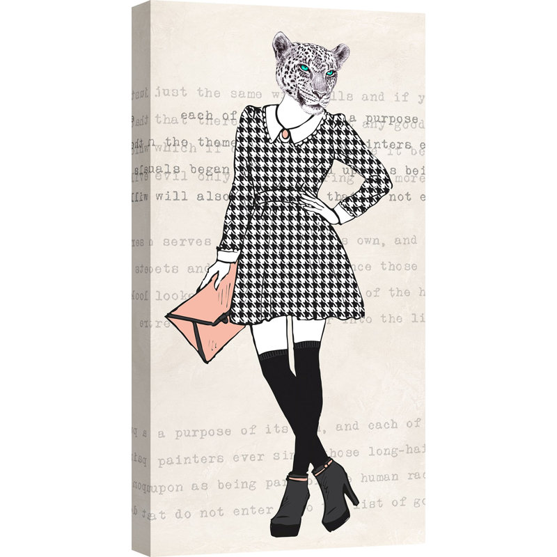 Pretty Girl by Matt Spencer - Wrapped Canvas Print, 100cm H x 50cm W x 4cm D