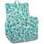 Roses menthe - toile