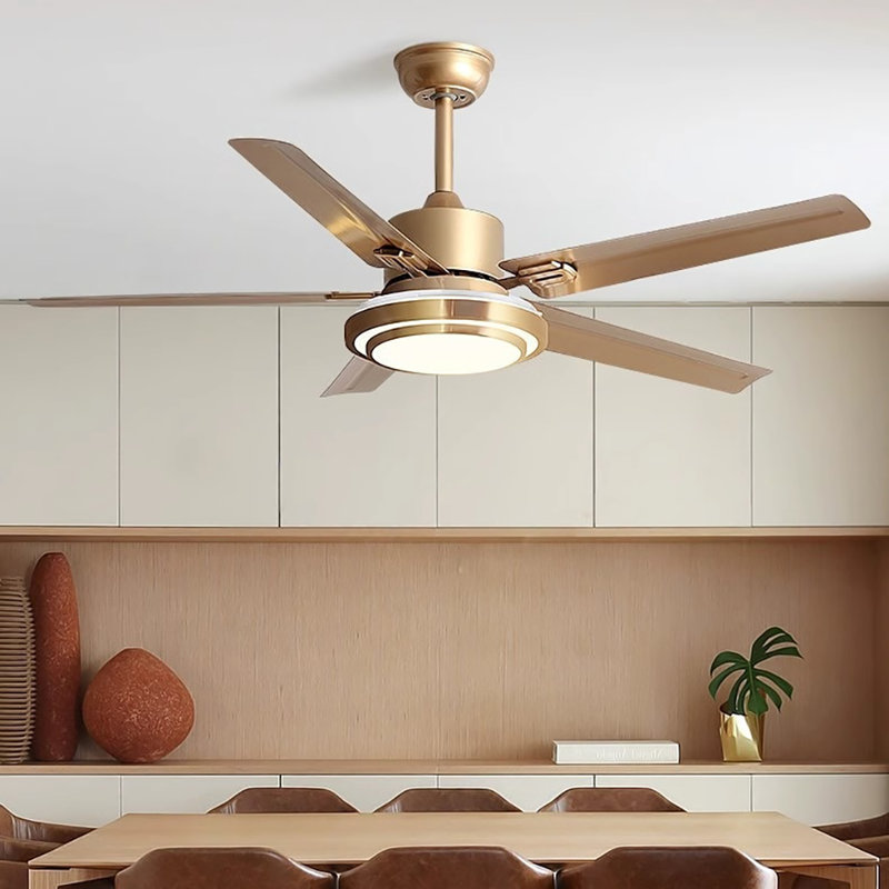 Bronius 52'' Ceiling Fan with LED Lights