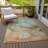 Felicienne Washable Abstract Indoor / Outdoor Rug-1729052102
