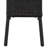 3-Section Wicker Raised Planter - Black