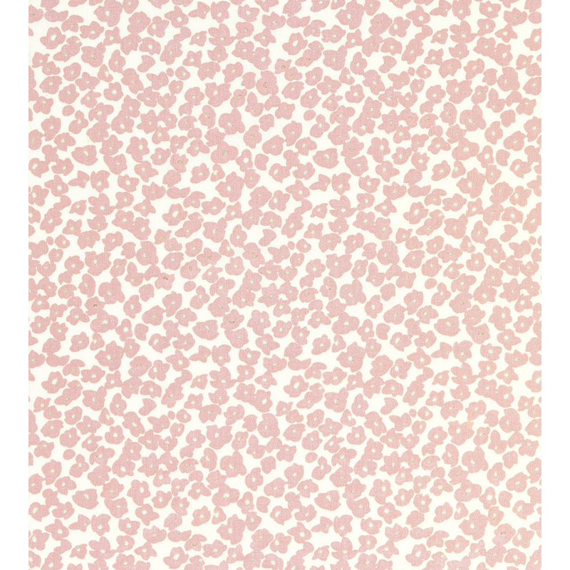 Flora Oleana Fabric, Petal Pink