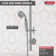 Universal Showering Components Massage/Jet Handheld Shower Head with H2okinetic Technology
