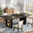 Patsye Rectangular 63'' L x 31.5'' W Dining Table for 6 Seats-944606837