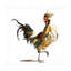 «Teyler Roosters I» bolognique sur toile-98248311