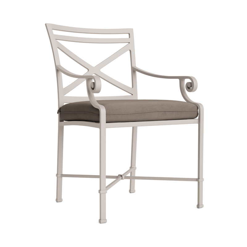 Venetian Outdoor Lounge Chair, Fusion Moccasian, Dove Smooth