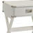 Babs White Finish Accent Table, Table