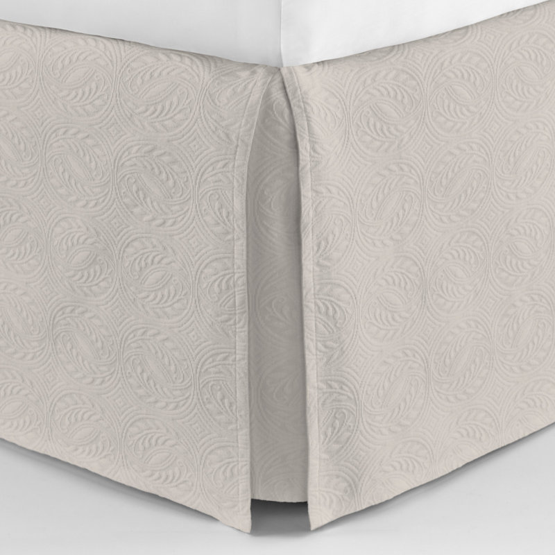 Vienna 22" Bed Skirt, Queen, Linen