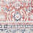 Saxton Oriental Indoor Polypropylene & Polyester Area Rug, Red-Multi-Color-244922788
