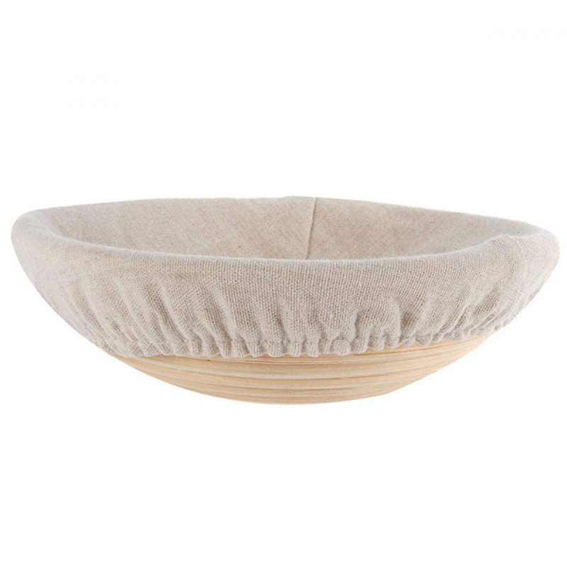 Panier en rotin à pain, H 3,5 po x l 9,8 po x P 9,8 po