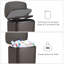 Steel Kitchen Trash Can-131115893-131115891