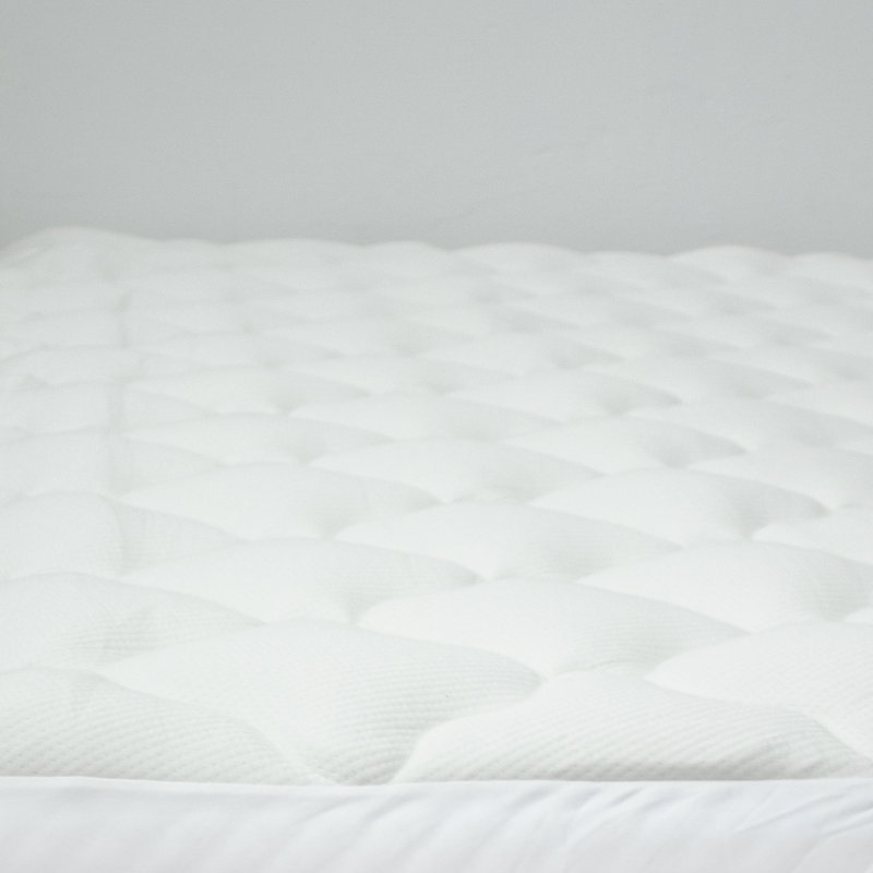 Surmatelas en rayonne de bambou avec jupe ajustée, Très grand séparé